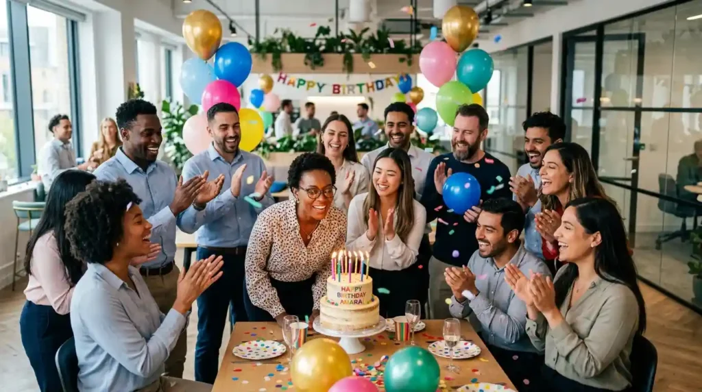 Celebration Birthday Wishes to Employee