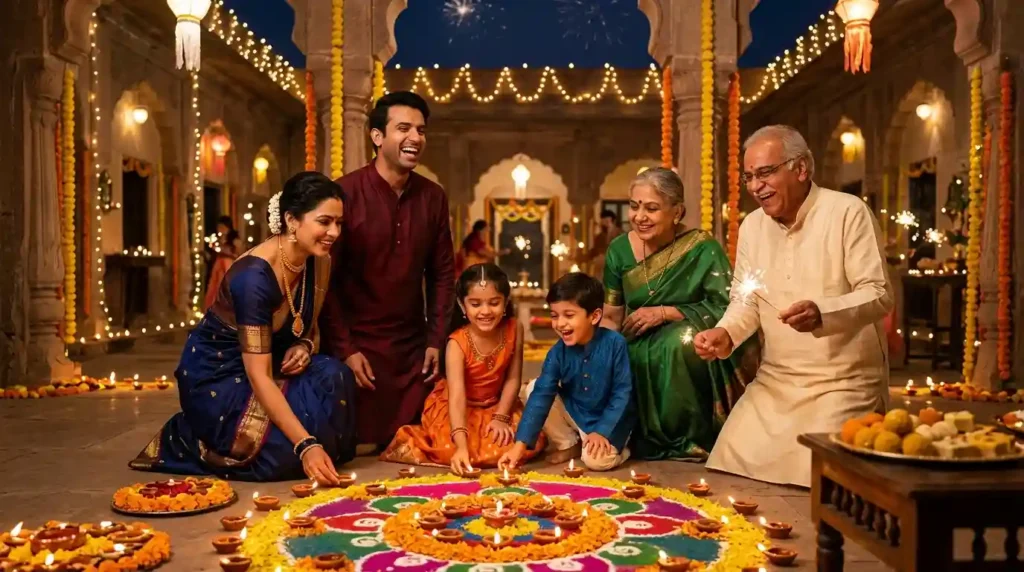 Celebration Deepavali Wishes in English