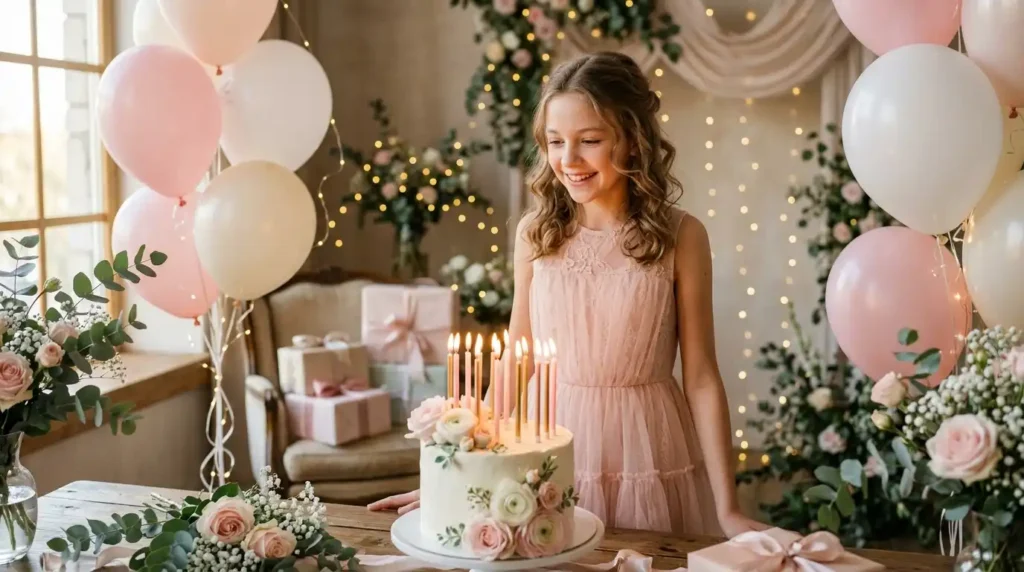 Celebration Happy 13th Birthday Wishes for a Girl