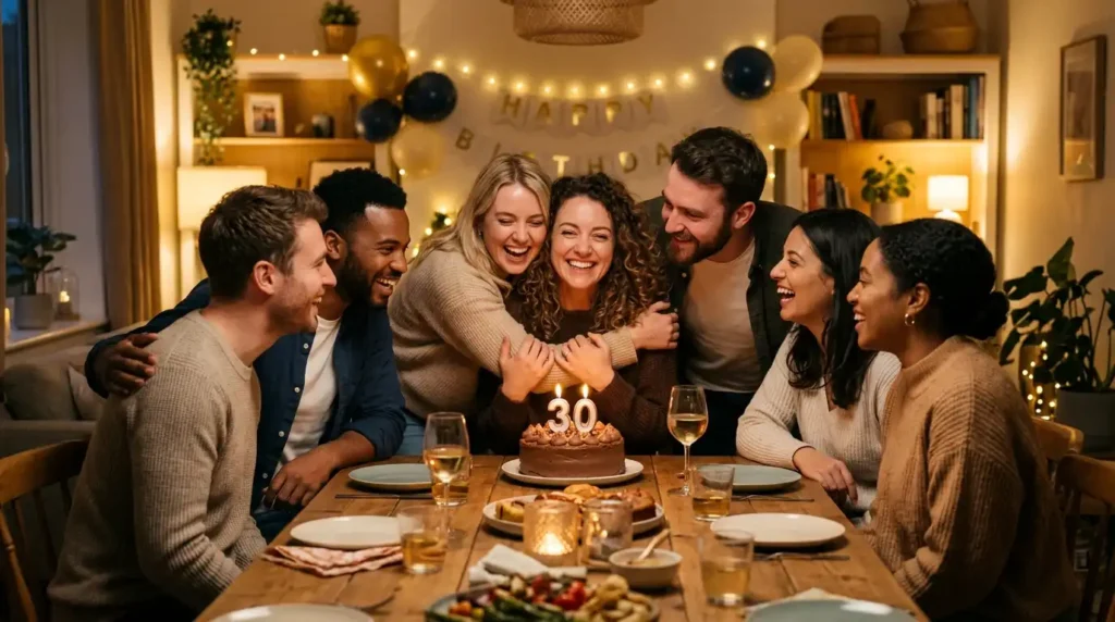 Family Like Friend Birthday Wishes