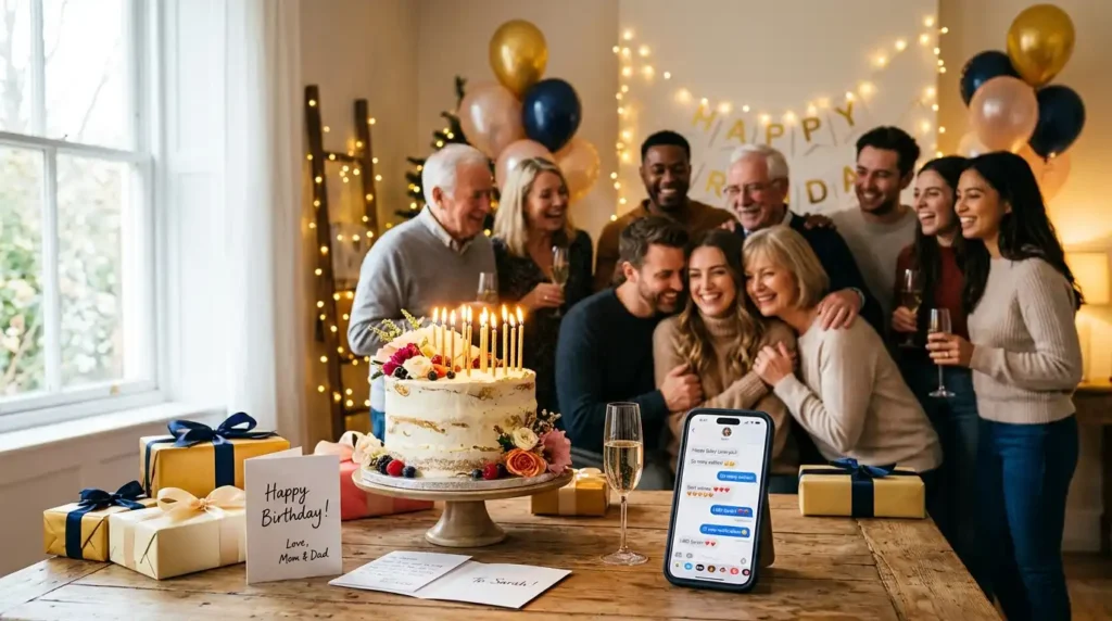 Family Thank You Messages for Birthday Wishes