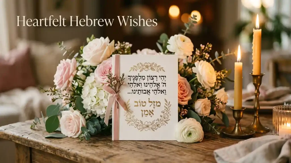 Heartfelt Hebrew Wishes