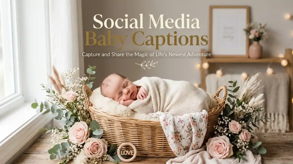 Social Media Baby Captions