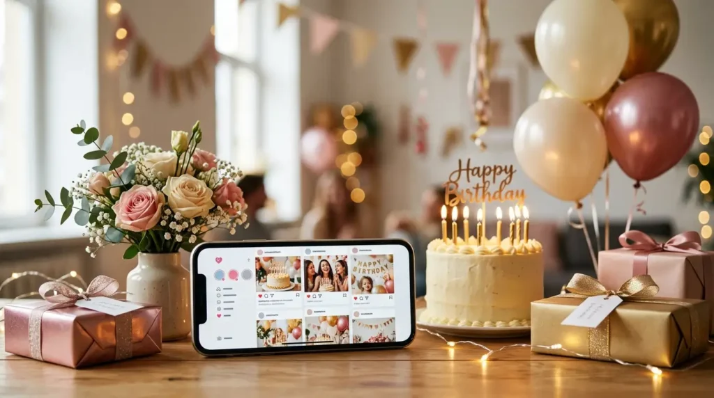 Social Media Caption Ideas for Birthday Thank You