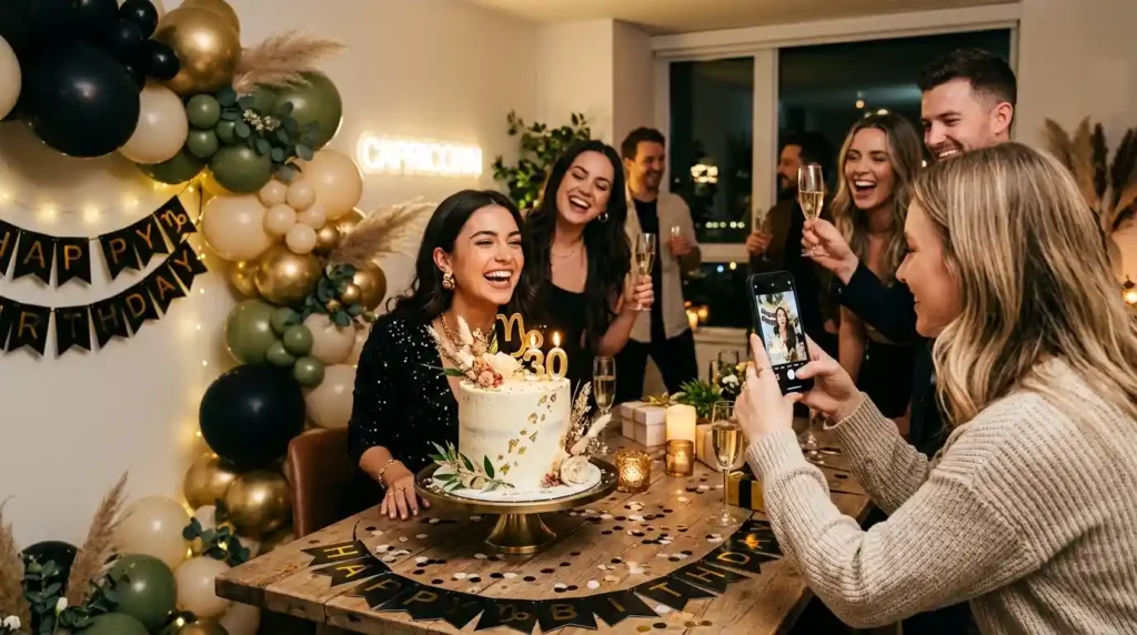 Social Media Caption Ideas for Capricorn Birthdays