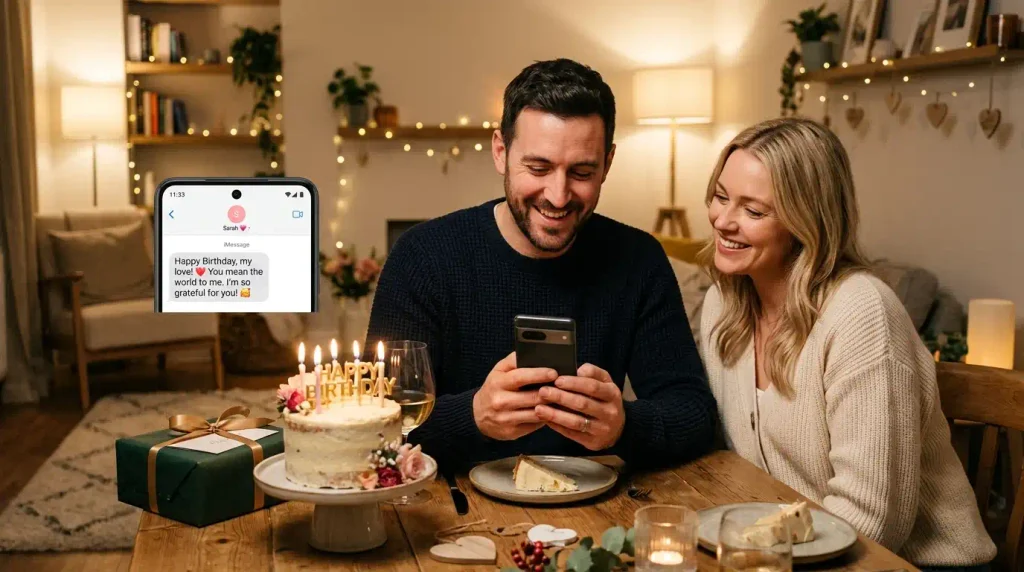 Birthday WhatsApp Messages for Husband