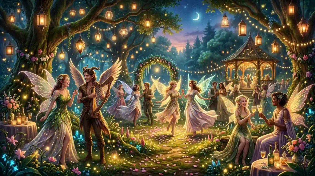 Celebration Fae of Wishes MTG Greetings