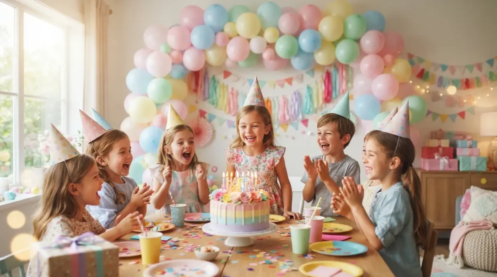 Celebration Happy Birthday Wishes Kids