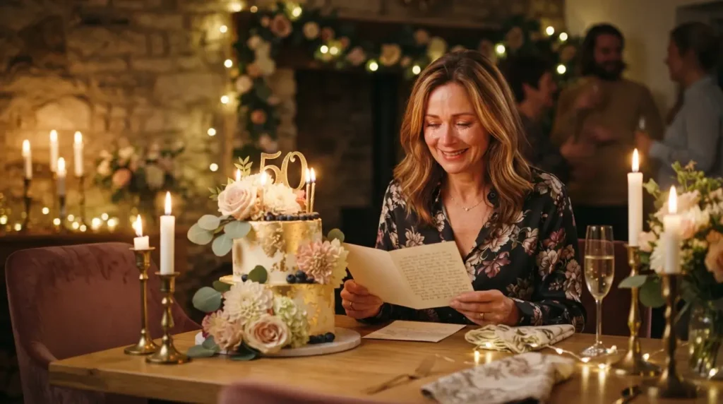 Emotional Birthday Messages for Her 50th