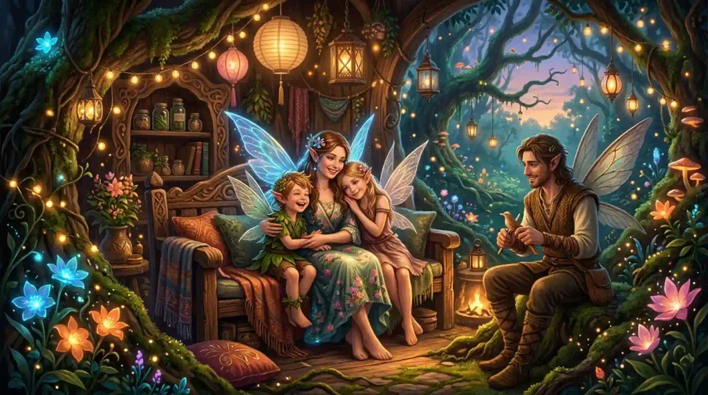 Family Fae of Wishes Messages