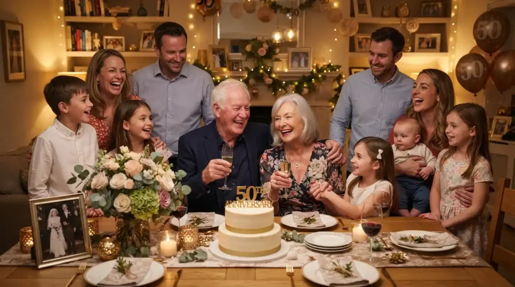 Family Wishes for Anniversary