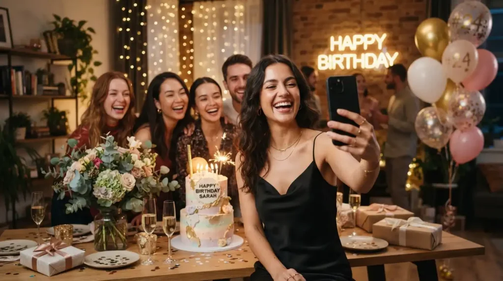 Social Media Birthday Captions