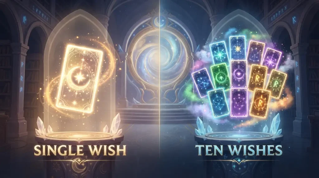 Ten-Pull vs. Single Wishes