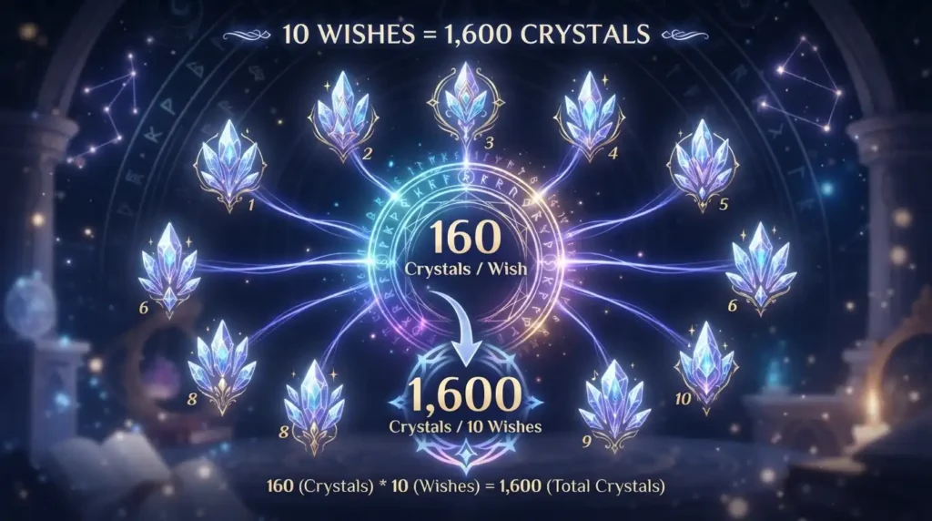 Understanding the 1,600-Crystal Calculation