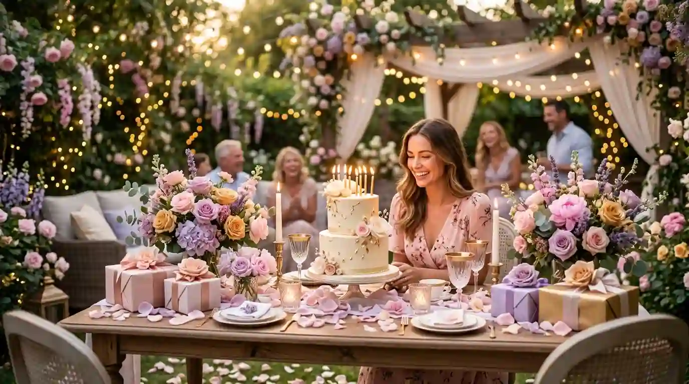 Floral Birthday Wishes