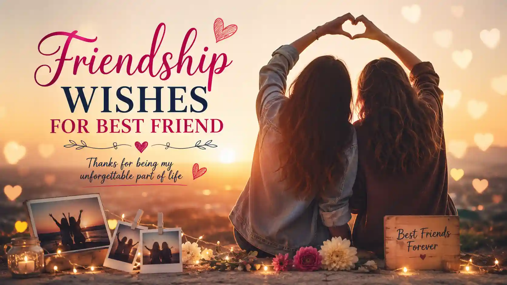 Friendship Wishes for Best Friend