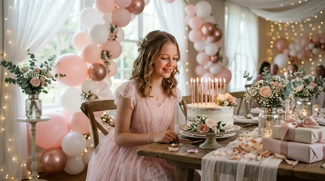 Happy 13th Birthday Wishes for a Girl