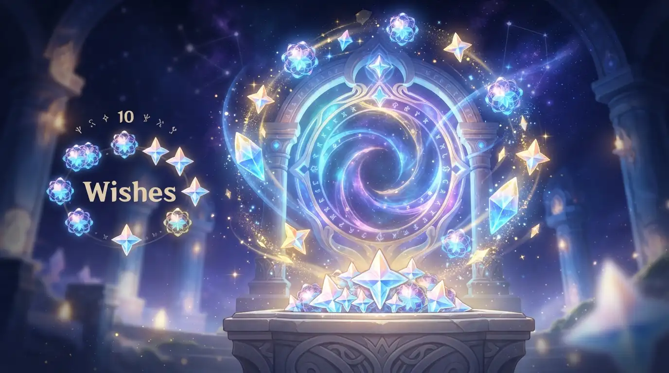 How Many Genesis Crystals for 10 Wishes